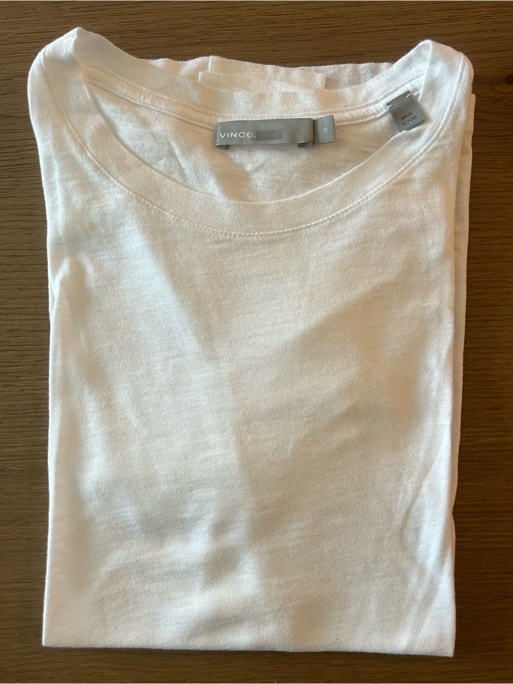 Vince Pima Cotton Crew Neck Tee